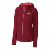 USC Trojans Women's Cardinal Mainsail Full Zip Jacket